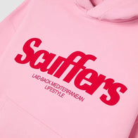 Scuffers Pop Light Pink Hoodie Hoodie unisex detail view 4 | Dash Racegear — Light Pink Scuffers Pop Hoodie – Soft and Comfortable Streetwear