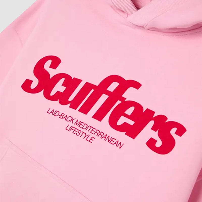 Scuffers Pop Light Pink Hoodie Hoodie unisex detail view 4 | Dash Racegear — Light Pink Scuffers Pop Hoodie – Soft and Comfortable Streetwear