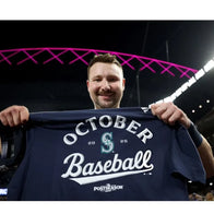 Seattle Mariners October Baseball Shirt Shirt unisex detail view 3 | Dash Racegear — Mariners October Baseball postseason fan apparel shirt