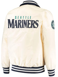 Seattle Mariners Starter The Captain II Full-Zip Jacket Jacket unisex detail view 3 | Dash Racegear — Starter Mariners The Captain II Full-Zip Lightweight Jacket