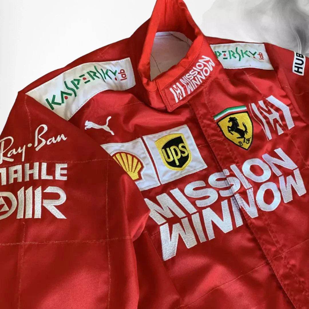 Sebastin Vettel 2019 MISSION WINNOW Replica Race Suit DASH RACEGEAR
