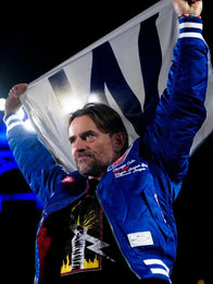 CM Punk Chicago Cubs Blue Jacket Jacket unisex detail view 4 | Dash Racegear — Best in the World satin jacket in vibrant blue with a comfortable fit and standout streetwear style.