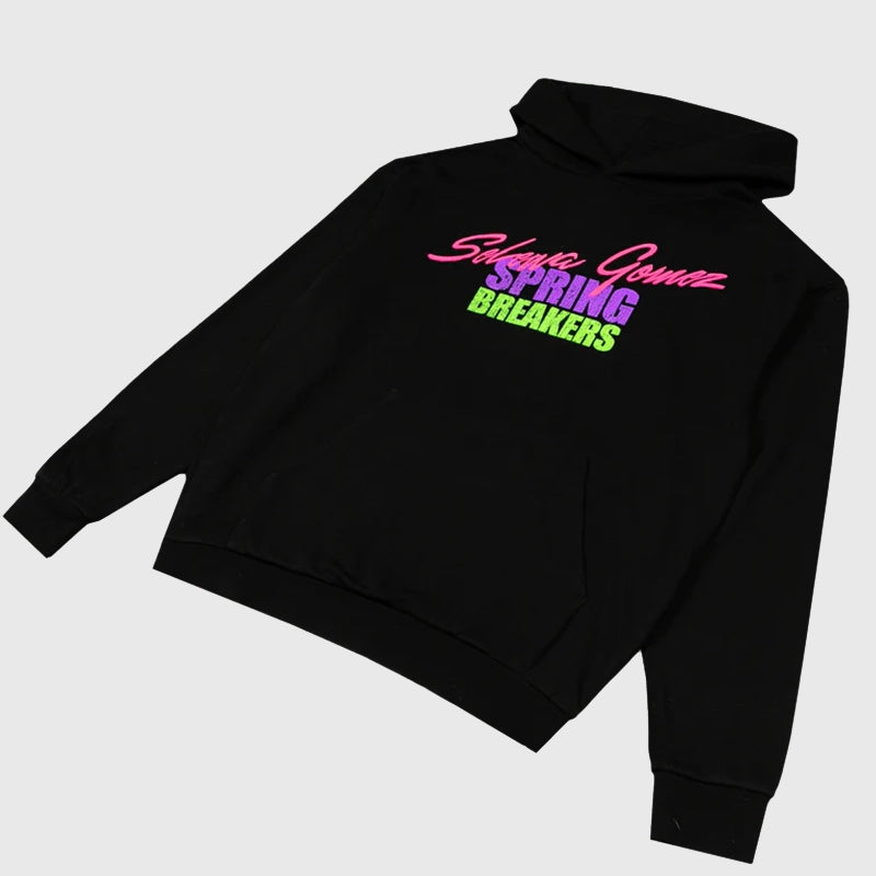 Selena Gomez X Spring Breakers Hoodie Hoodie unisex detail view 3 | Dash Racegear — Spring Breakers inspired hoodie with Selena Gomez fashion aesthetic