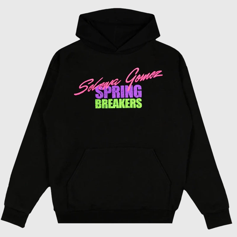Selena Gomez X Spring Breakers Hoodie Hoodie unisex detail view 2 | Dash Racegear — Spring Breakers film inspired hoodie with Selena Gomez graphic