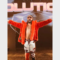 WWE Raw Seth Rollins Red Fur Jacket Jacket unisex detail view 6 | Dash Racegear — Seth Rollins Signature Red Fur Jacket – WWE Edition