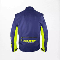 Shot Contact Enduro Jacket Blue-Neon Yellow | Dash Racegear