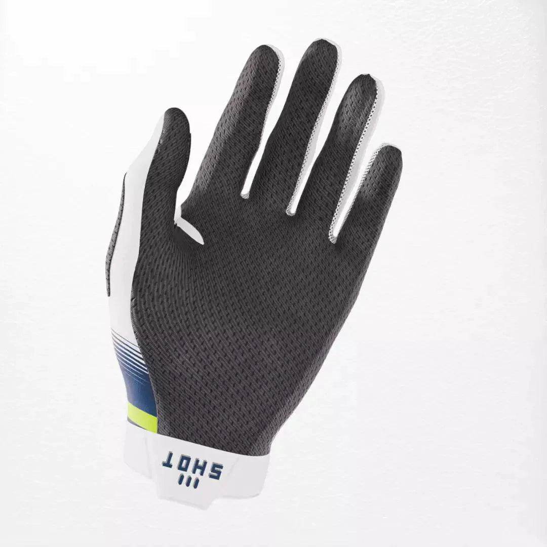 Shot Husqvarna Limited Edition 2023 MX Gloves Blue DASH RACEGEAR