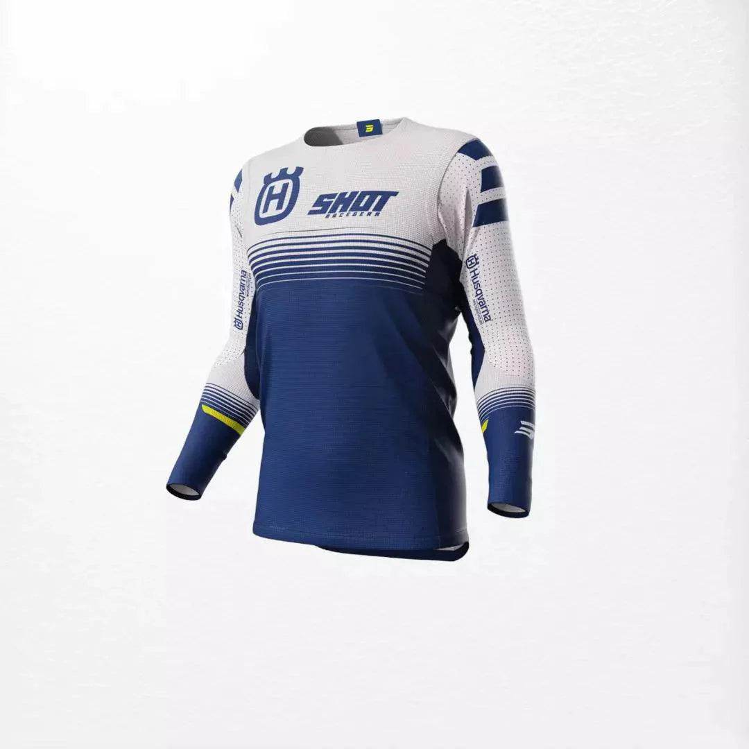 Shot Husqvarna Limited Edition 2023 MX Jersey Blue - XX - Large