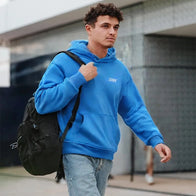 Sidemen x W2S Blue Hoodie Hoodie unisex detail view 5 | Dash Racegear — Sidemen Drop – W2S Blue Graphic Hoodie Fit