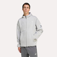 Mercedes AMG F1 x Adidas Silver Arrows Hoodie Hoodie unisex detail view 3 | Dash Racegear — F1 Collab Gear – Silver Arrows Hoodie by Adidas