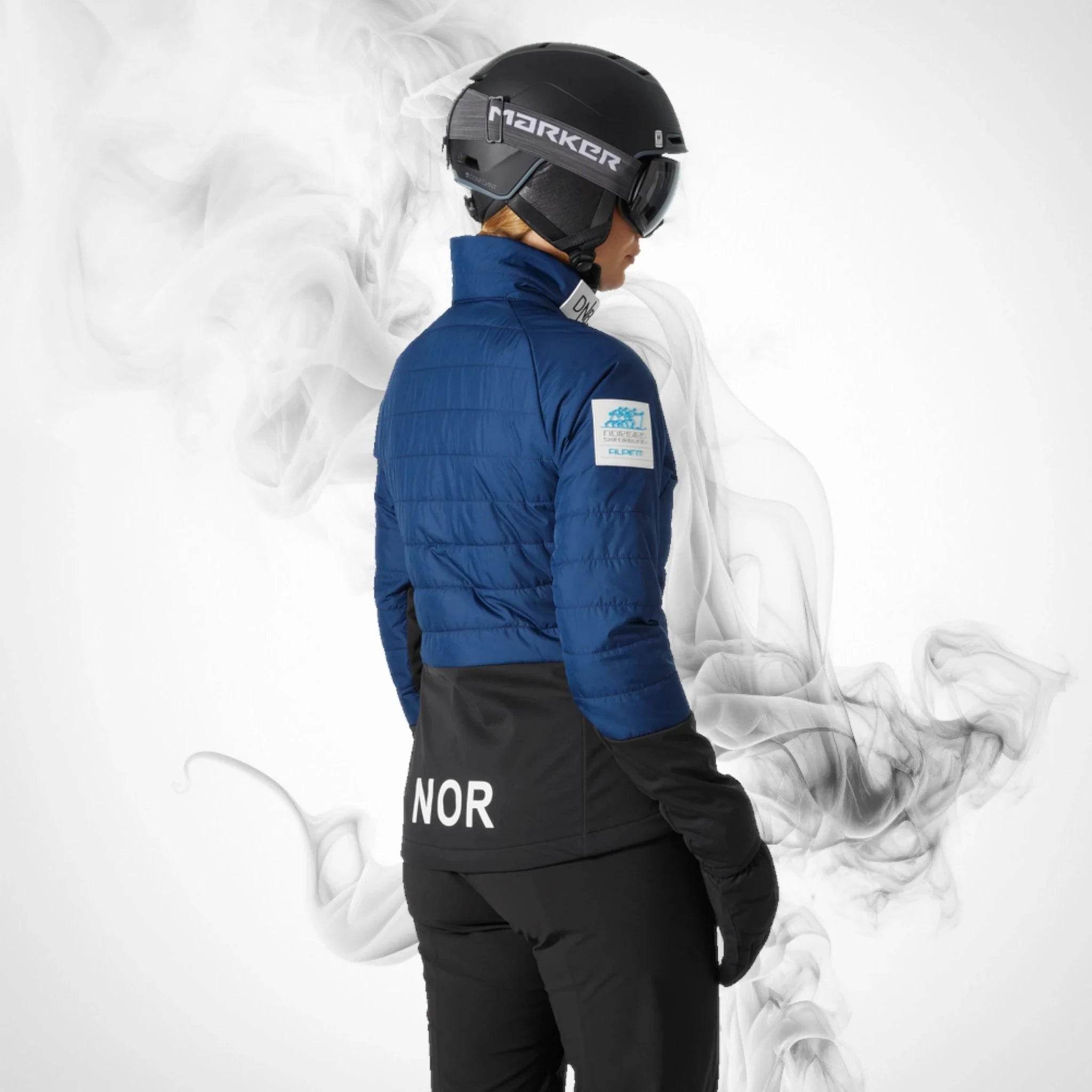 Ski Insulation Jacket Helly Hansen World Cup Insulator Jacket Ocean NSF - 2023/24 - Dash Racegear Store