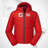 Ski Insulation Jacket SCHOFFEL Vntlft Hoody Adamont 3 K RT Junior Red - 2021/22 | Dash Racegear
