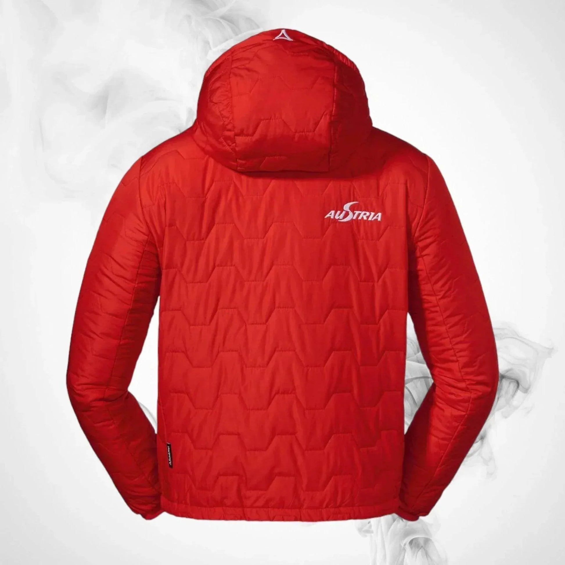 Ski Insulation Jacket SCHOFFEL Vntlft Hoody Adamont 3 K RT Junior Red - 2021/22 | Dash Racegear