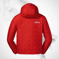Ski Insulation Jacket SCHOFFEL Vntlft Hoody Adamont 3 K RT Junior Red - 2021/22 | Dash Racegear