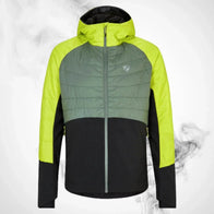 Ski Jacket Ziener Nakos Man Bitter Lemon Green Mud - 2023/24 | Dash Racegear