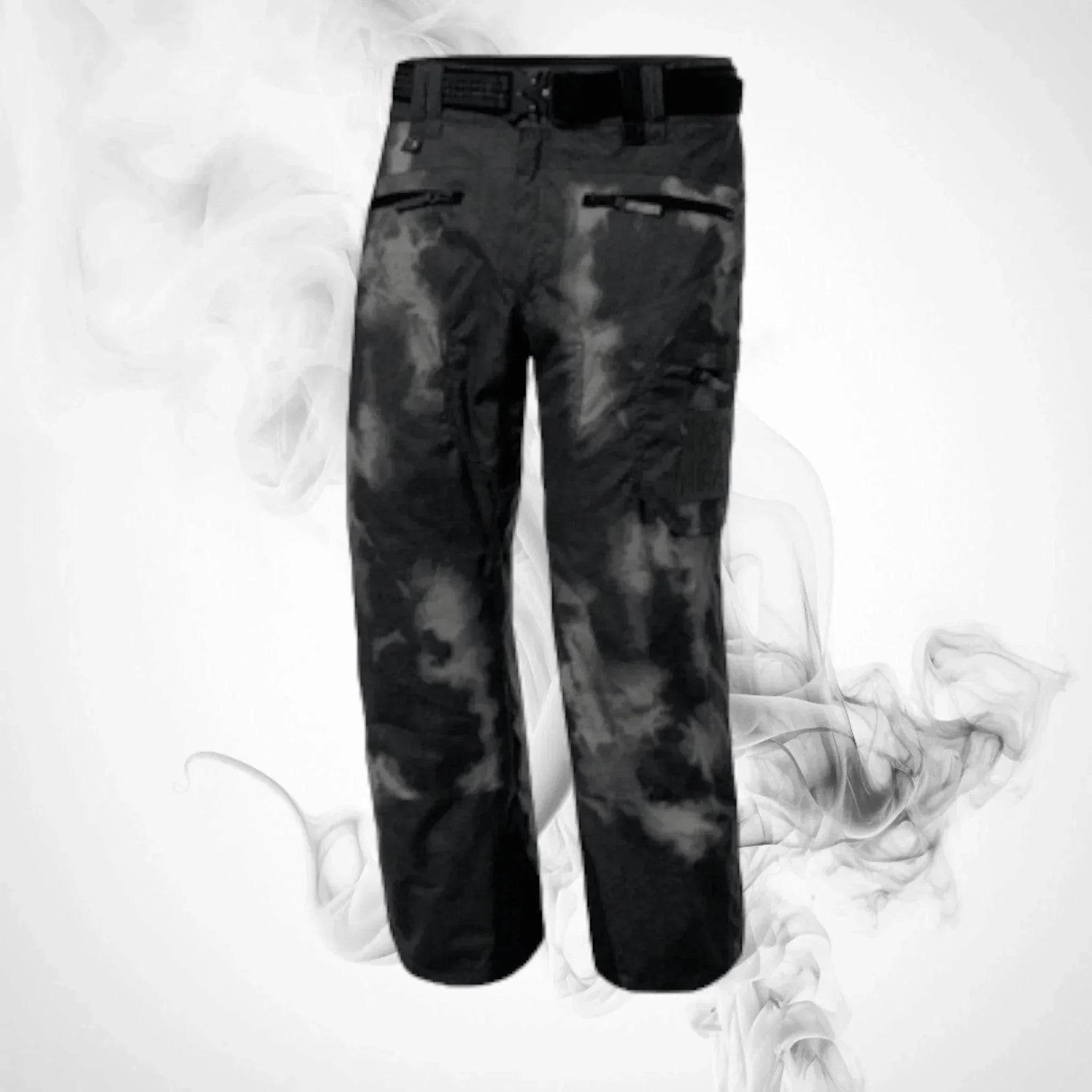 Ski Pants ENERGIAPURA Grong Tie & Dye Jeans - XL - Stonewashed Tie