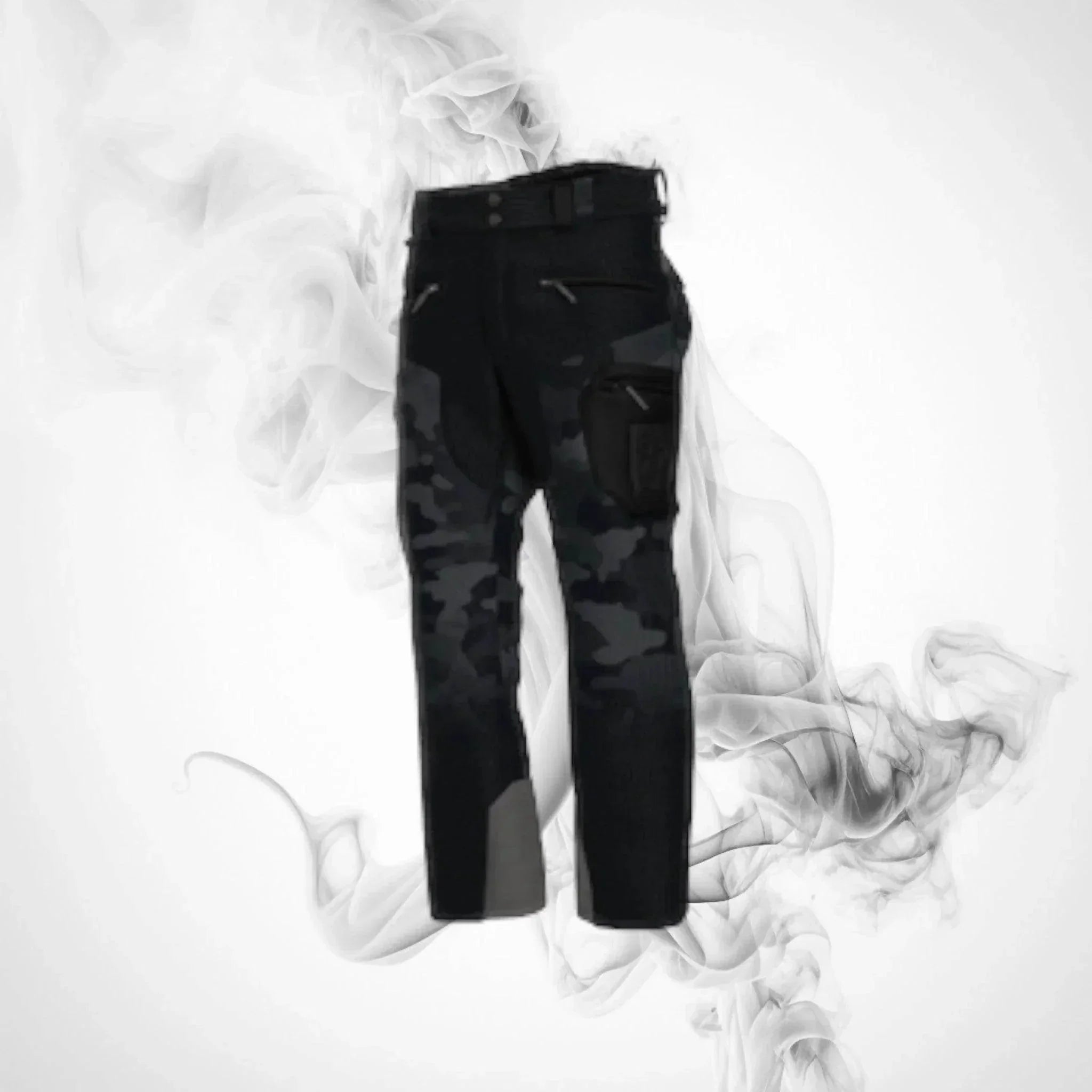 Ski Pants ENERGIAPURA Velvet Grong Printed - XL - Camouflage Dark Grey