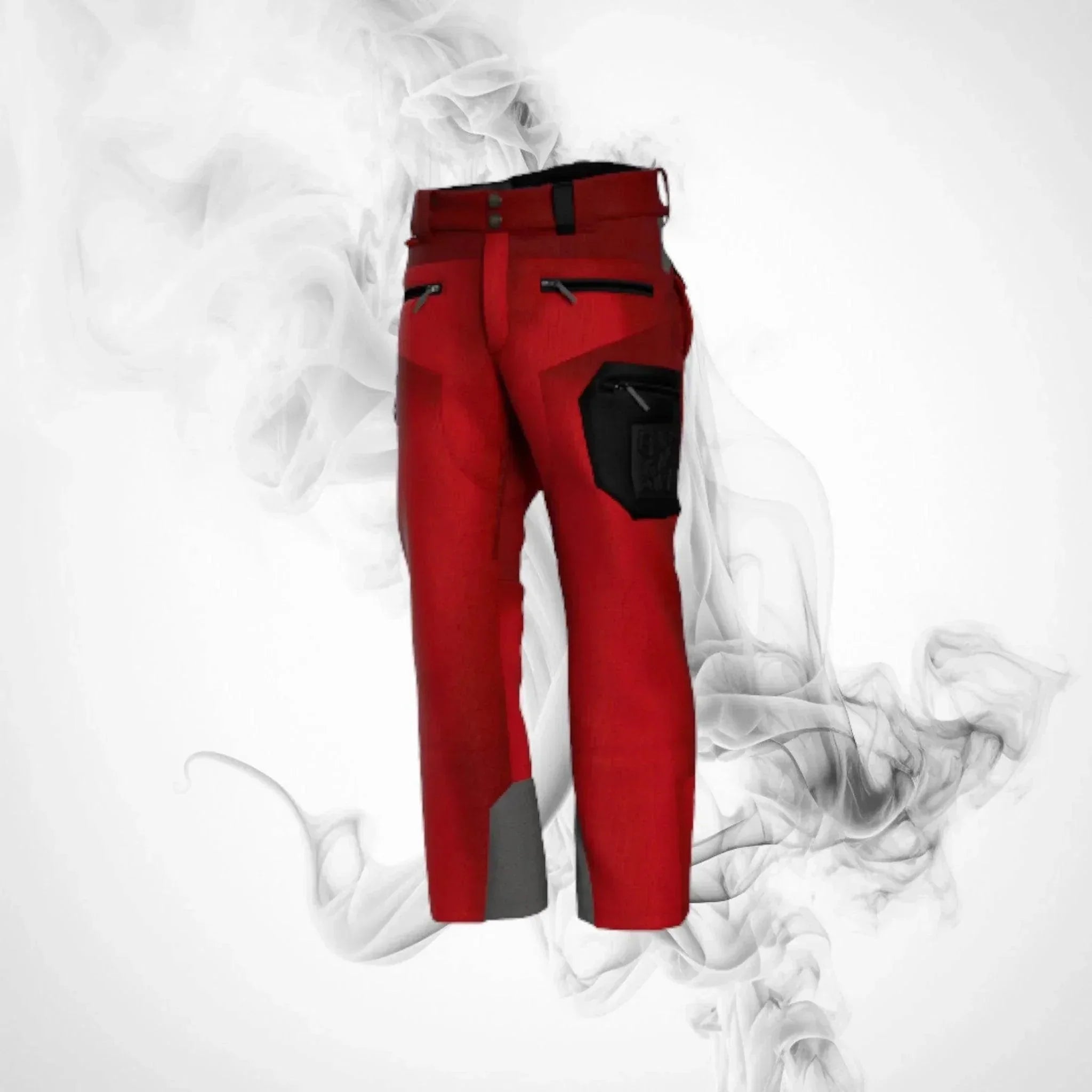 Ski Pants ENERGIAPURA Velvet Grong Printed - XL - Bordeaux