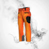 Ski Pants ENERGIAPURA Velvet Grong Printed - XL - Orange
