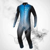 Ski Race Suit ENERGIAPURA Life padded - XXL - Active Black/Turquoise
