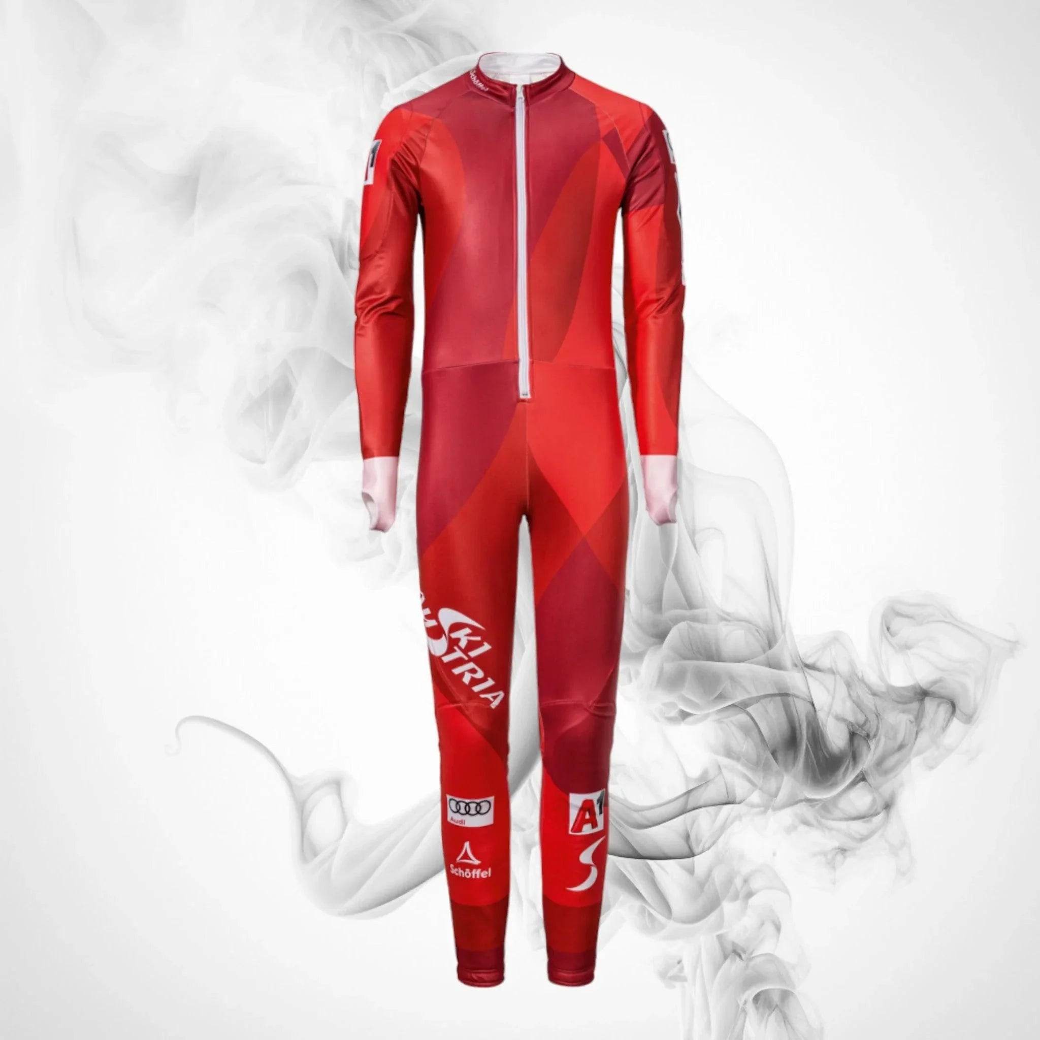 Ski Schoffel Race Suit3 A RT Barbados Cherry - Dash Racegear Store