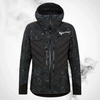 Ski Ziener RCE Coach Jacket Man Black Foggy Print | Dash Racegear