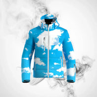 Ski jacket ENERGIAPURA Ilanz Cielo | Dash Racegear