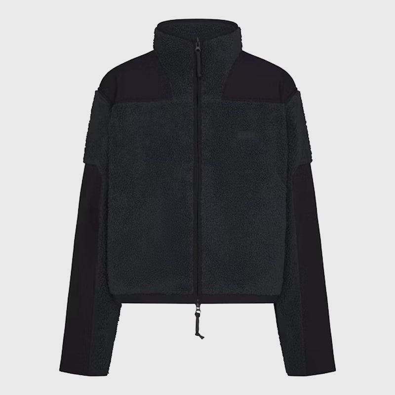 Skims Teddy Jacket Jacket unisex detail view 8 | Dash Racegear — Soft teddy bomber jacket from Skims for everyday chic style