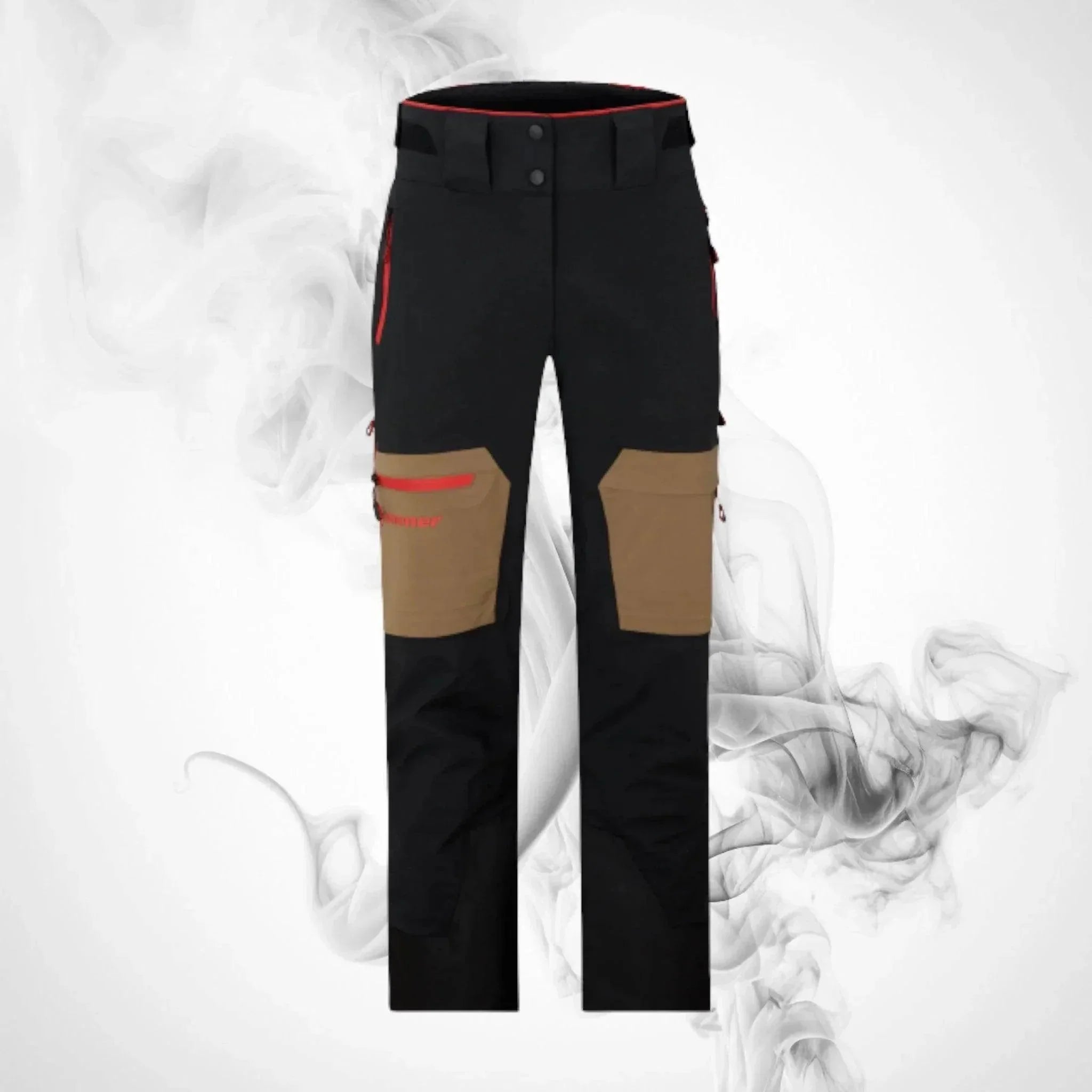 Ski pants Ziener Tewes Full - Zip Man - 56 - Walnut Red