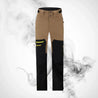 Ski pants Ziener Tewes Full - Zip Man - 56 - Black Mustard