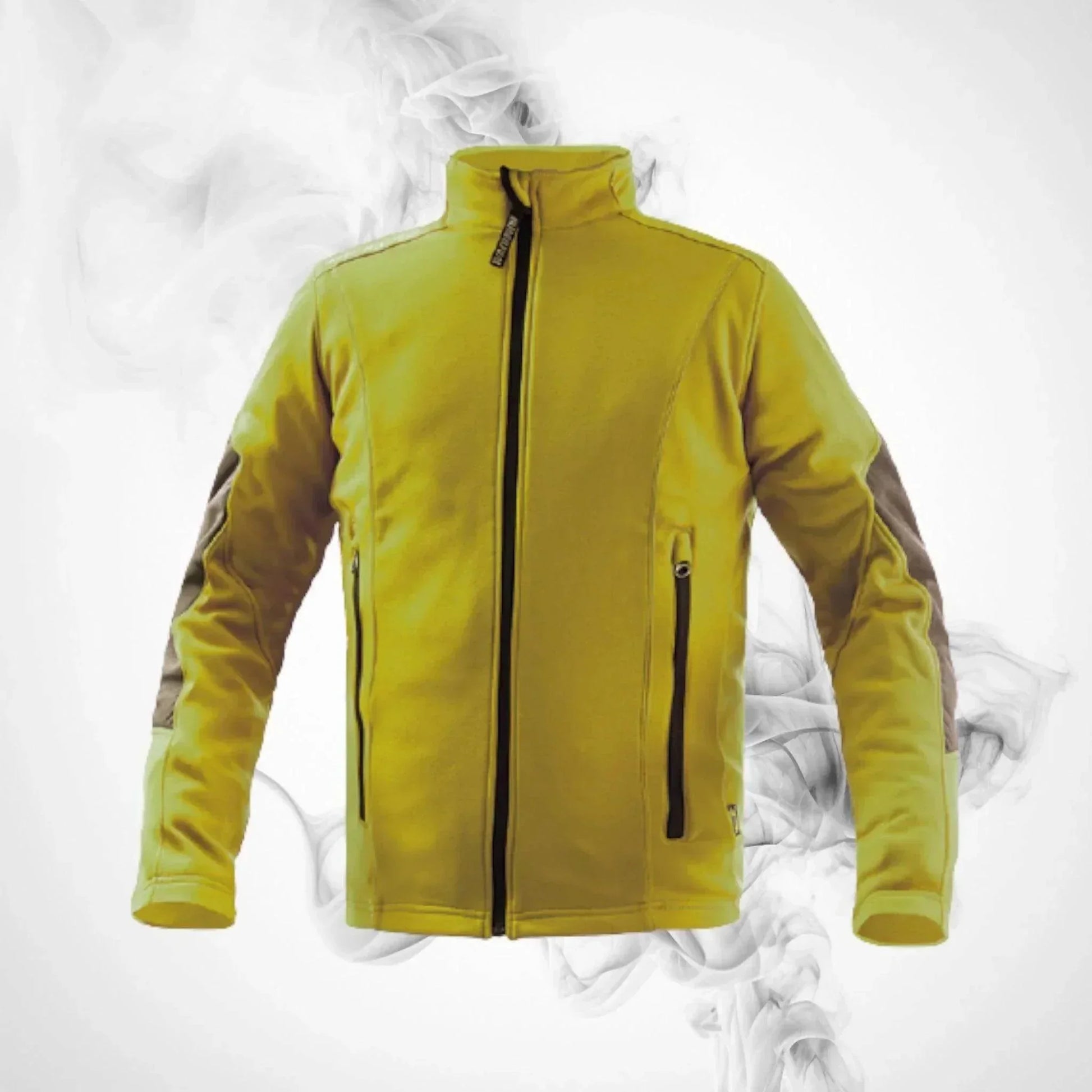 Ski Softshell ENERGIAPURA Giubbino Gardena Color Yellow Junior - 2021/22 | Dash Racegear