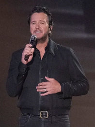 Luke Bryan American Idol S24 Songs of Faith Jacket Jacket unisex detail view 2 | Dash Racegear — Black wool Luke Bryan jacket from American Idol S24 Songs of Faith, ideal for streetwear style.