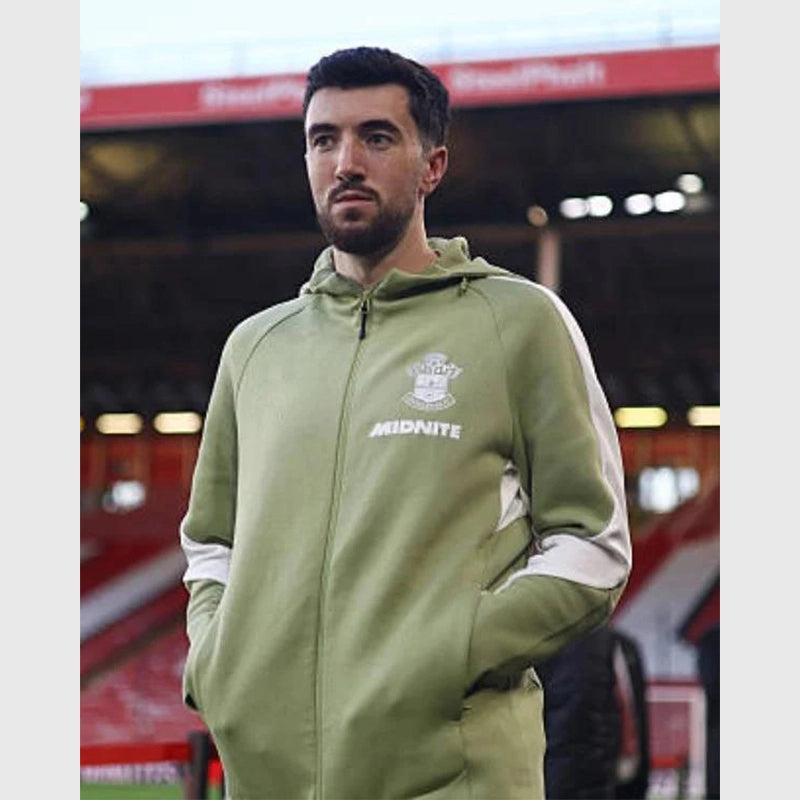 Southampton F.C. Sky Bet Championship 2025 Hoodie Hoodie unisex front product view | Dash Racegear — Sky Bet Championship hoodie 2025 supporting Southampton FC