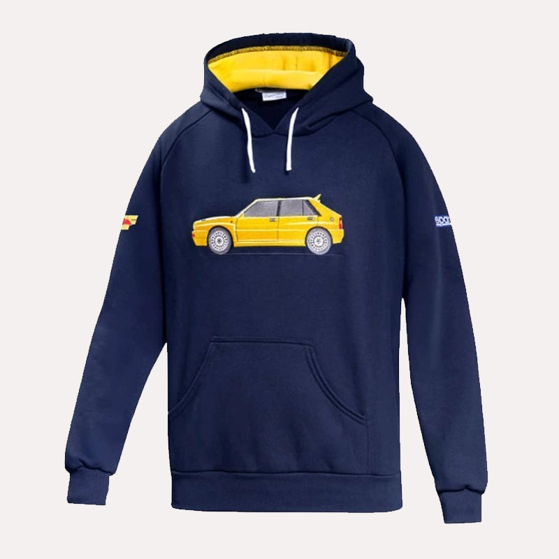 Sparco Hoodie Hoodie unisex detail view 3 | Dash Racegear — Sparco Pullover Hoodie – Soft, Durable, and Race-Ready