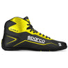 Sparco K - Pole Kart Boots - Euro 34 - Black / Fluro Yellow