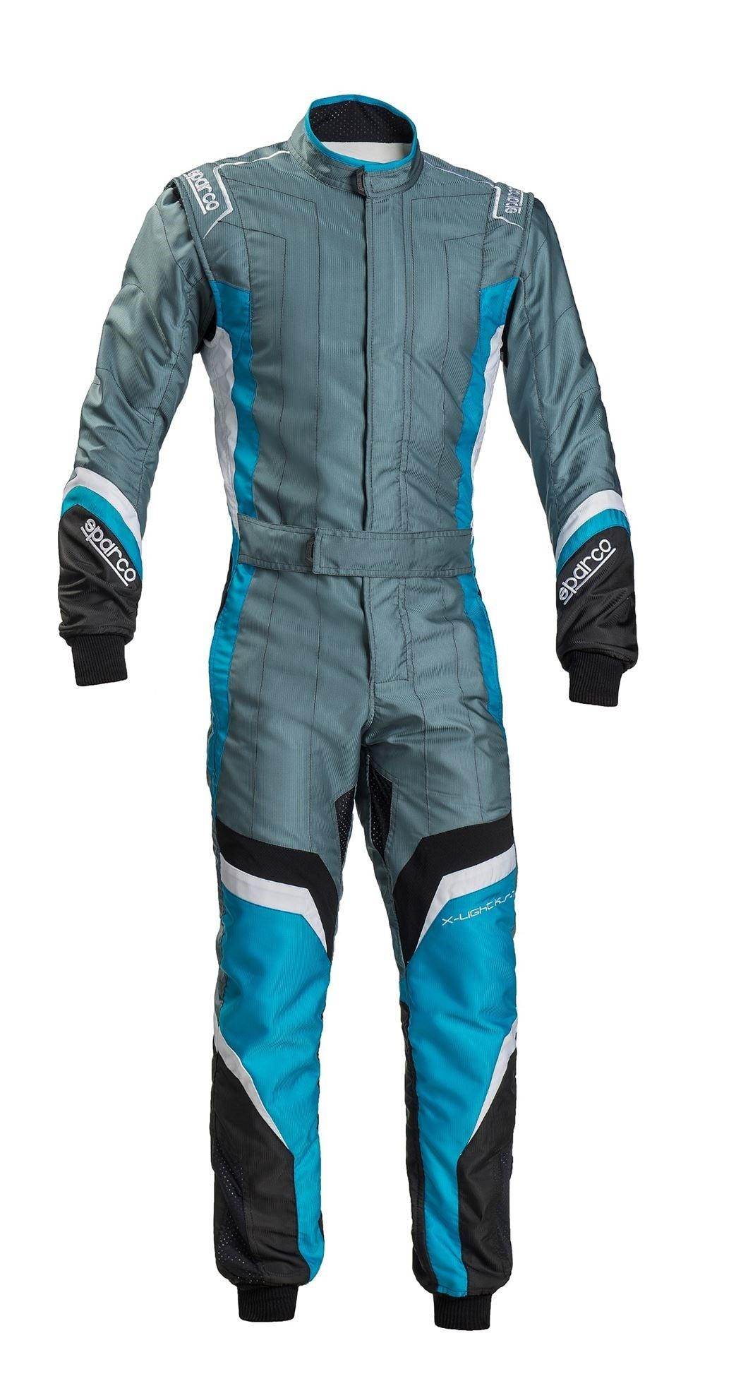 Sparco X - Light KS - 7 Kart - Suit Black/Grey - DASH CIK - Homologation