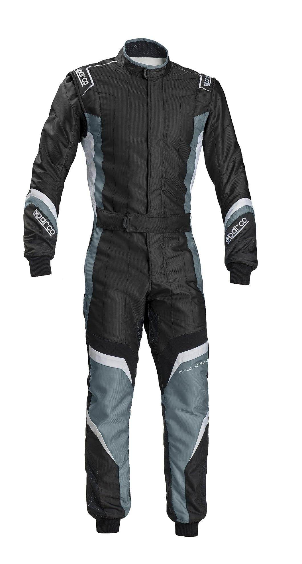 Sparco X-Light KS-7 Kart-Suit Black/Grey - DASH CIK-Homologation - Dash Racegear Store