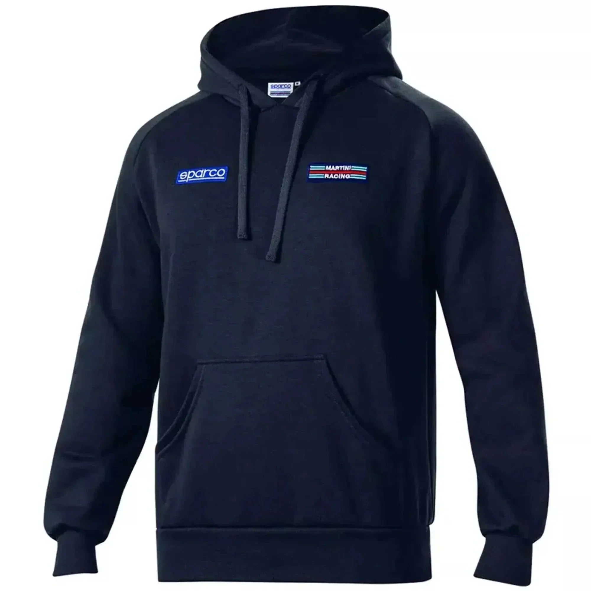 Sparco Hoodie Big Stripes Martini - R - Royal Blue - XXLarge