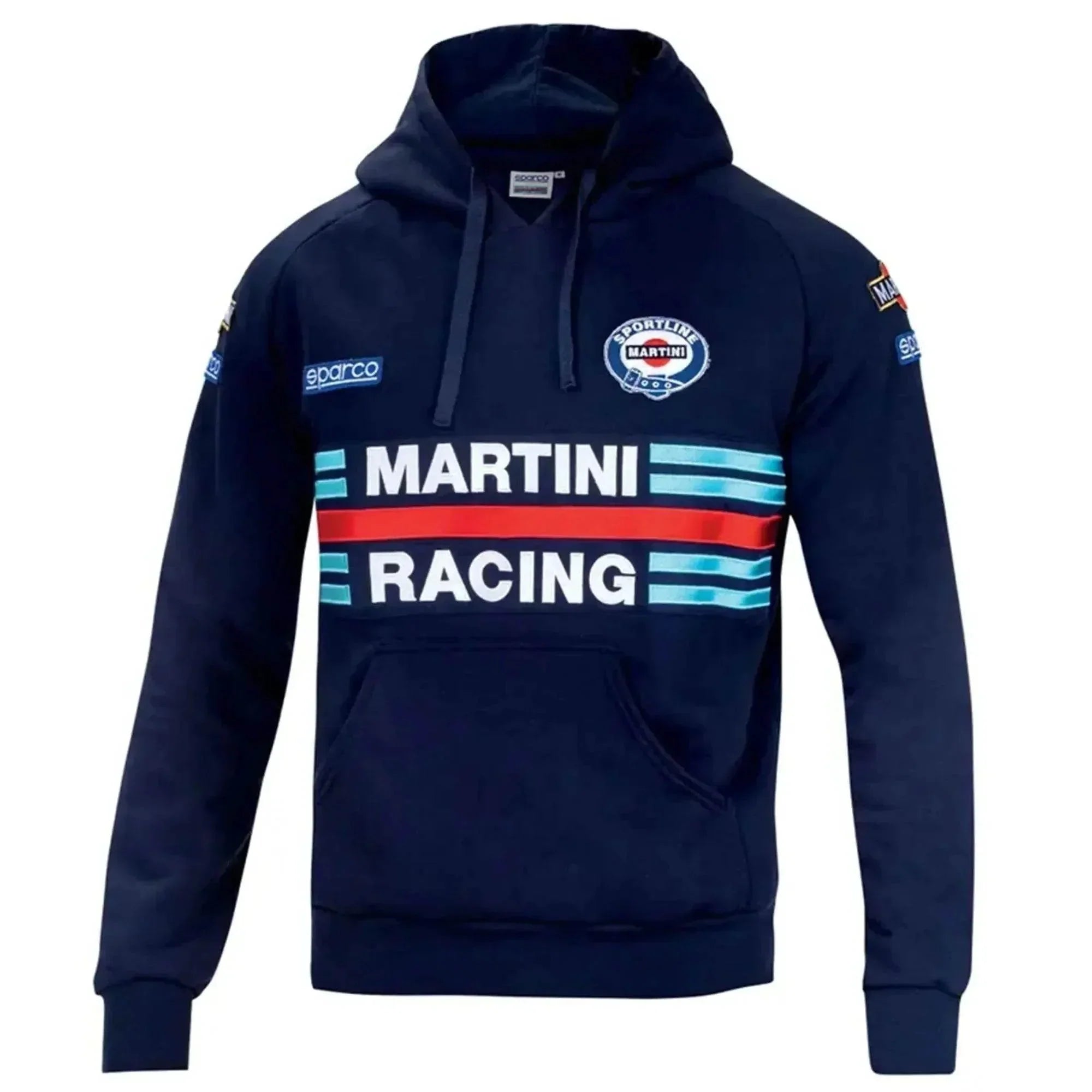 Sparco Hoodie Martini Racing - Navy Blue - XXLarge