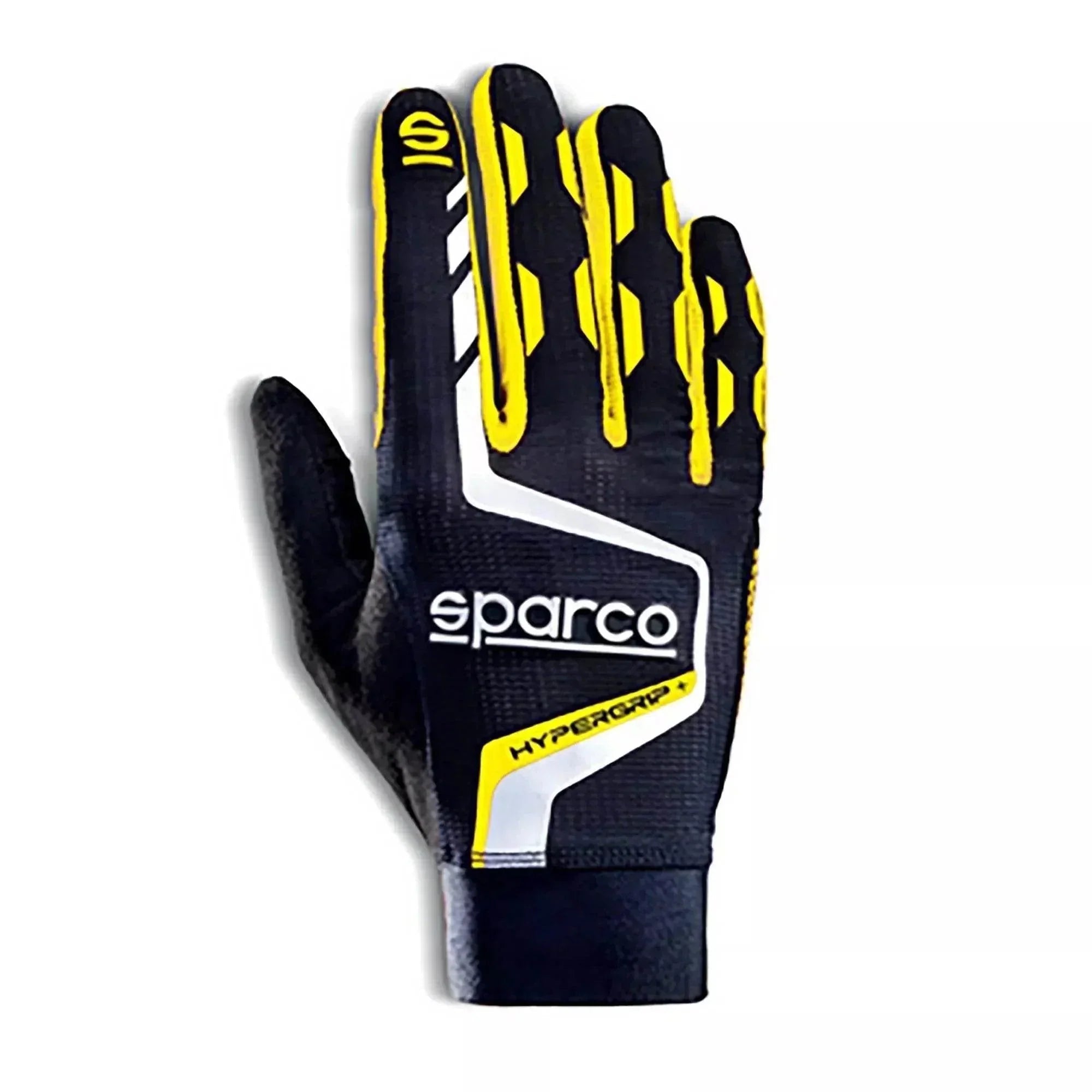 Sparco Hypergrip + Gaming Gloves - Yellow, XXSmall | DASH RACEGEAR