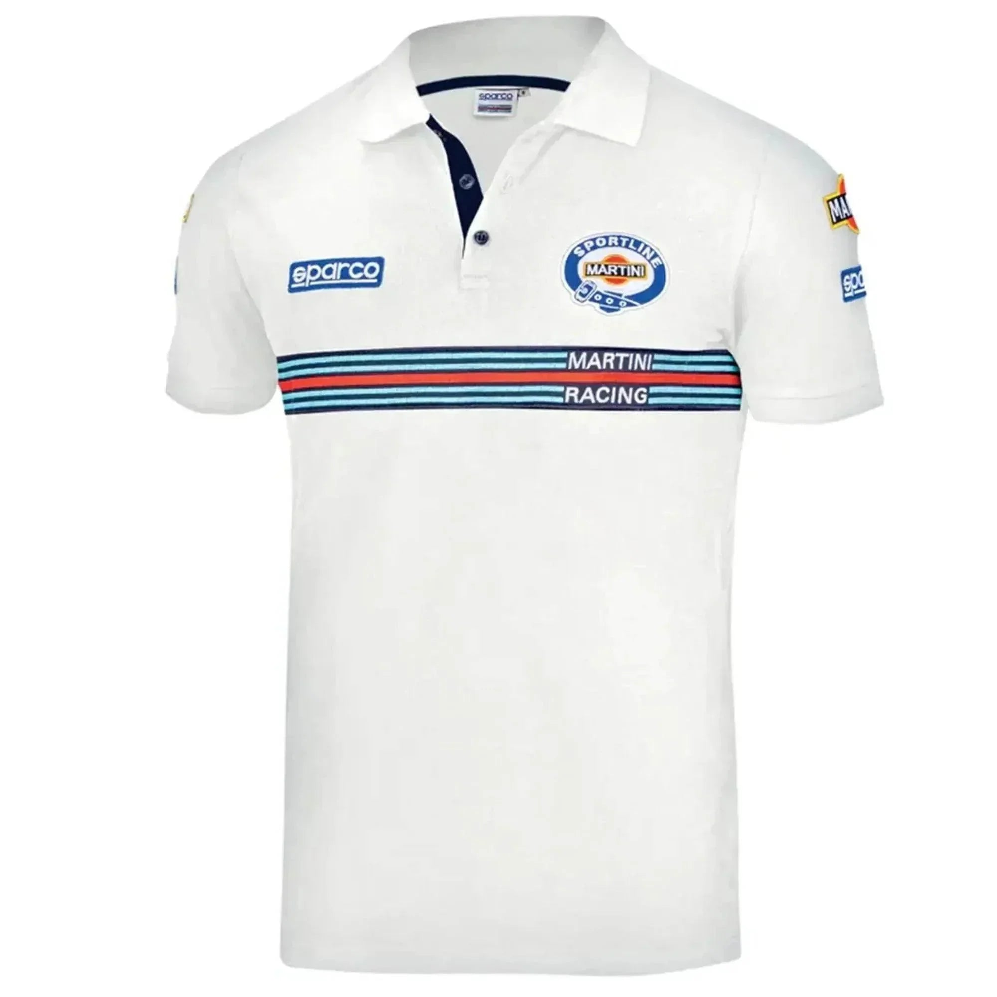 Sparco Polo Replica Martin Racing - White - XXLarge