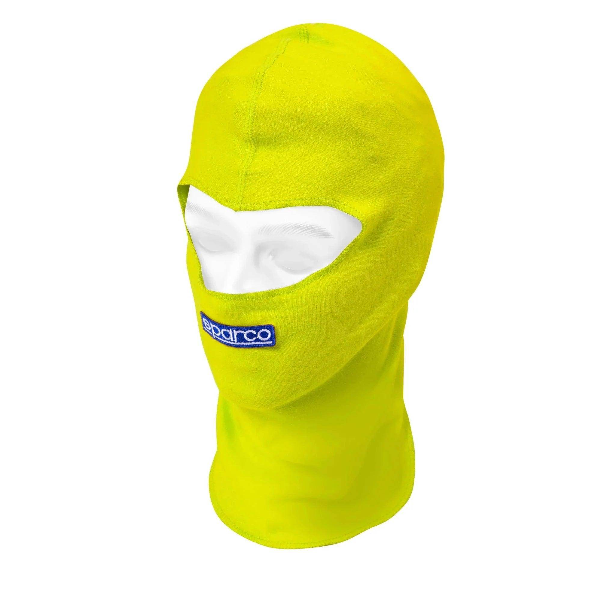 Sparco Rookie Kart Balaclava Yellow - Dash Racegear Store