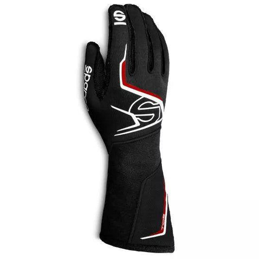 Sparco Tide Race Gloves - Black / Red, XLarge | DASH RACEGEAR