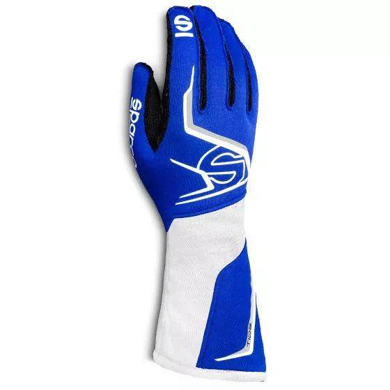 Sparco Tide Race Gloves - Blue / White - XXLarge