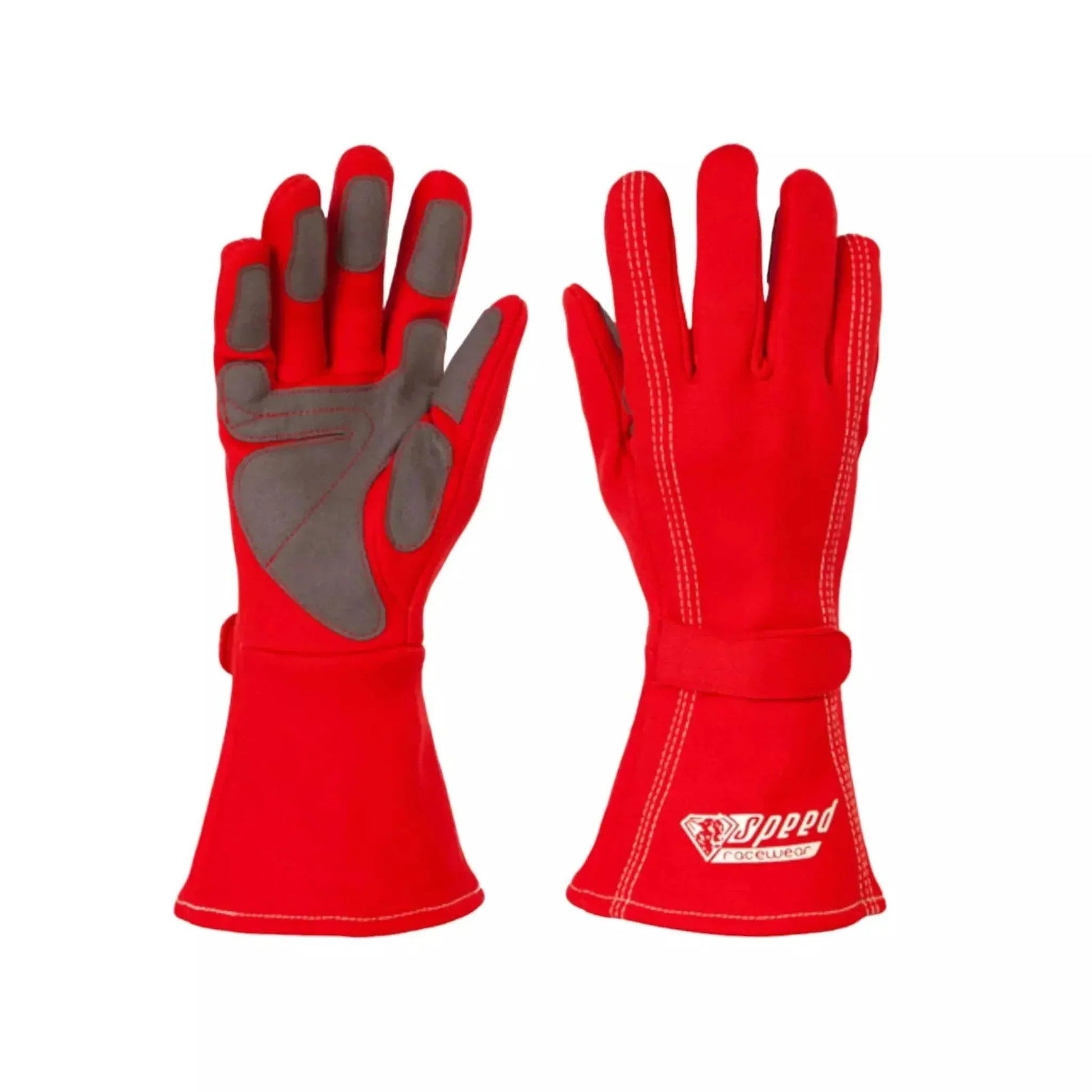 Speed gloves Auckland G-1 Red | DASH RACEGEAR