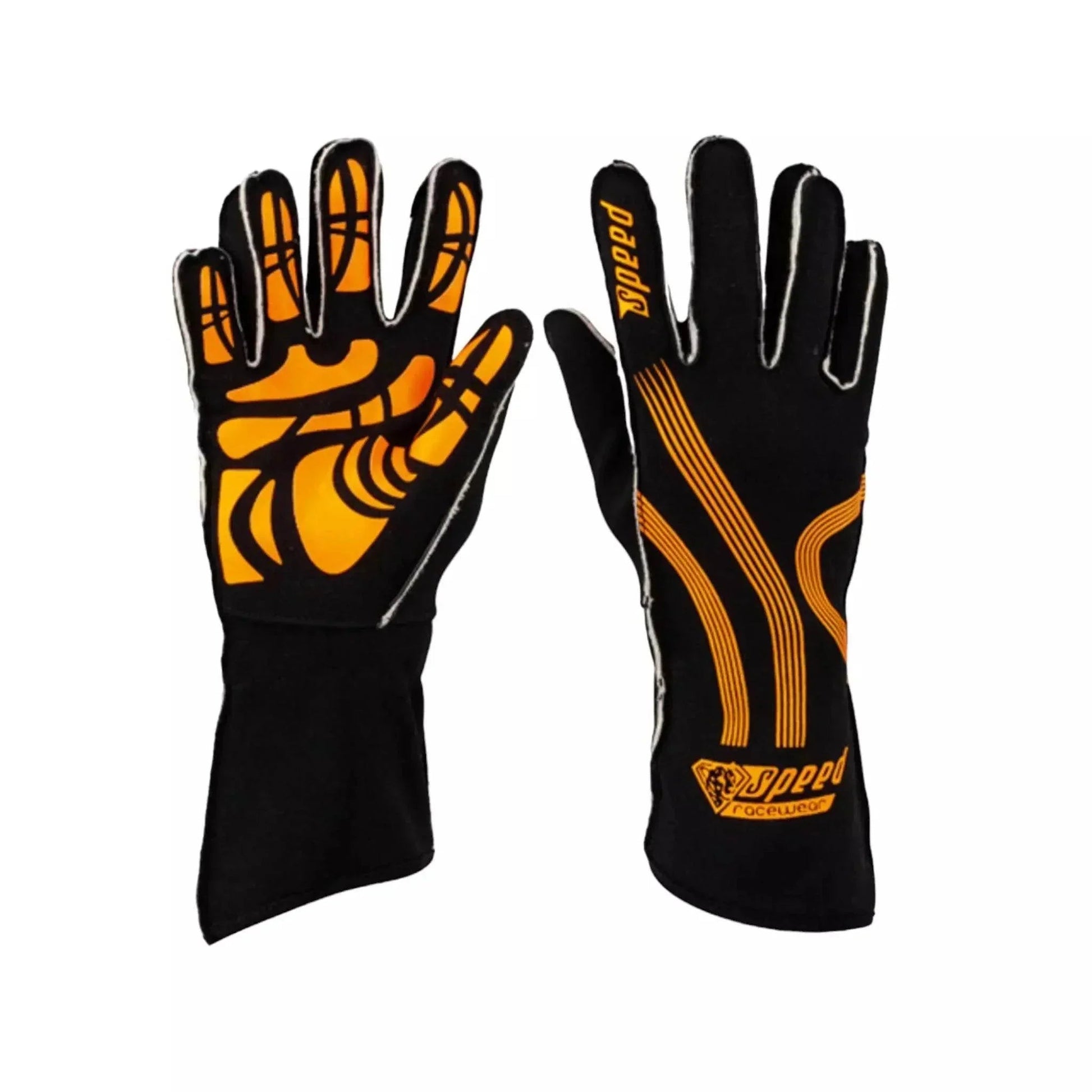 Speed handschoenen Adelaide G-1 black/fluo orange | DASH RACEGEAR