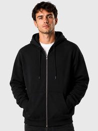Legacy Wear Spiderman Hoodie Hoodie unisex front product view | Dash Racegear — Spider-Man Legacy Wear 2026 Zip-Up Hoodie in Black featuring premium comfort and superhero-inspired everyday streetwear style.