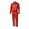 Sportsman Deluxe One Piece 1 Layer SFI 3.2A1 Suit - Red / Black - 4X - Large / Euro 66