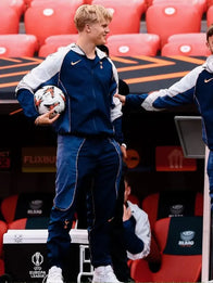 Spurs Nike Mens Navy Europa League Final Tracksuit Tracksuit unisex detail view 5 | Dash Racegear — Spurs 2025 Nike Europa League Final Training Tracksuit