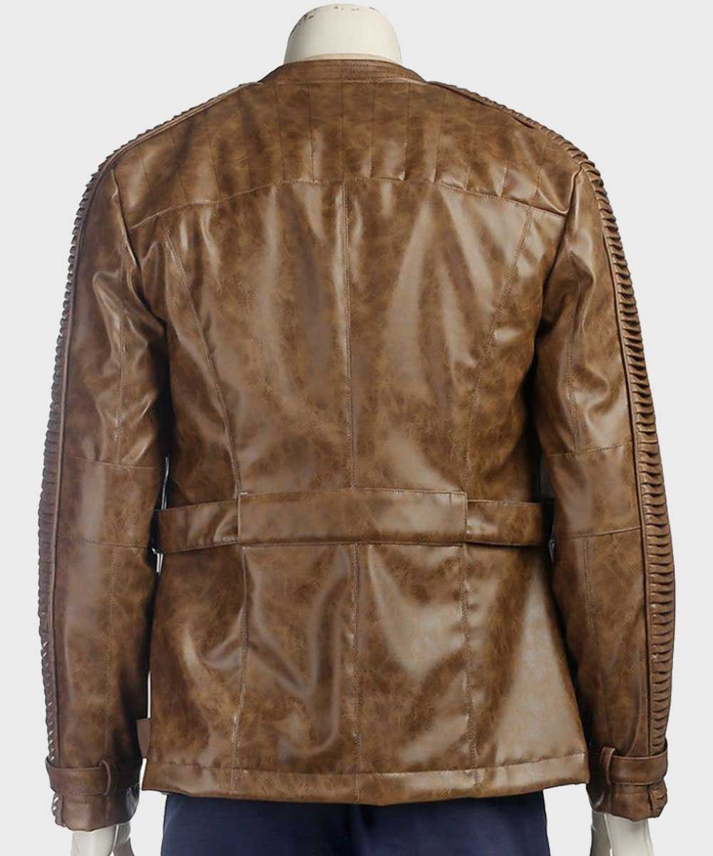 Star Wars The Force Awaken Finn Jacket Jacket unisex detail view 3 | Dash Racegear — Star Wars Finn Leather Jacket